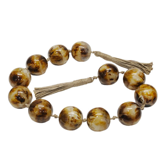 Picture of Brown Swirl Bead Garland