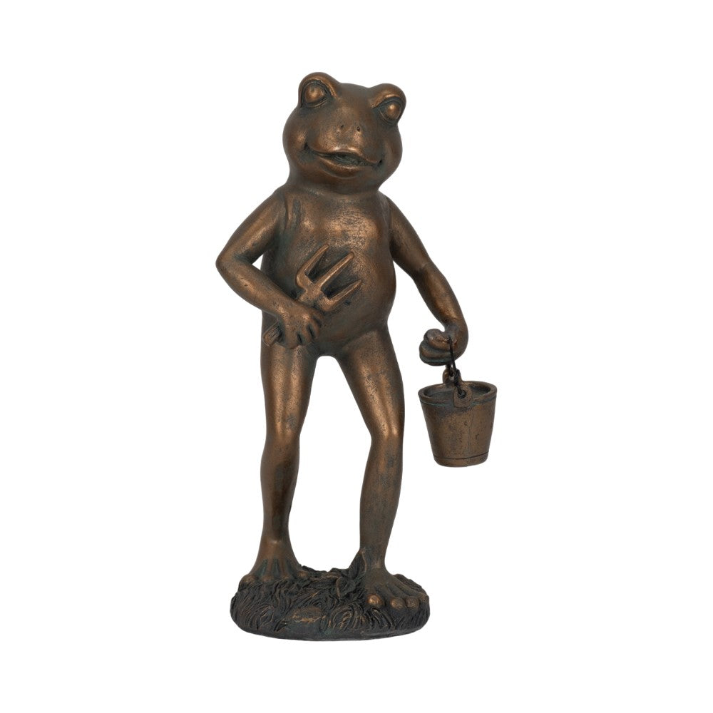 Picture of Gardening Frog Statue