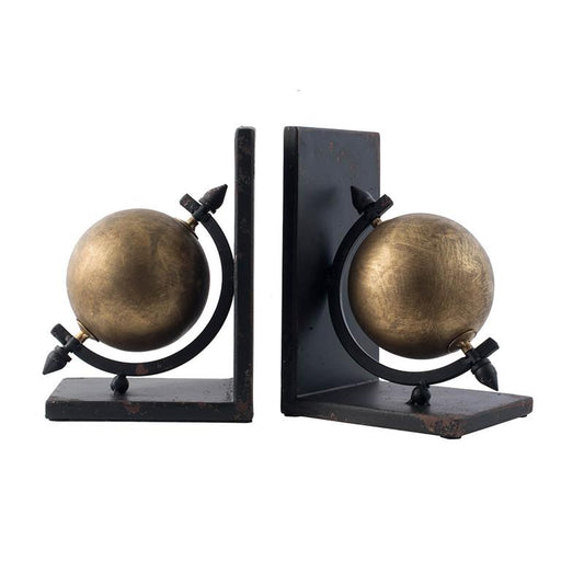 Picture of Gold Globe Bookends