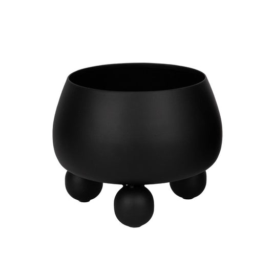 Picture of Ball Feet Black Planter, Small