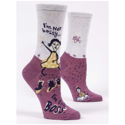 Picture of Women's Socks - "I'm Not Bossy"