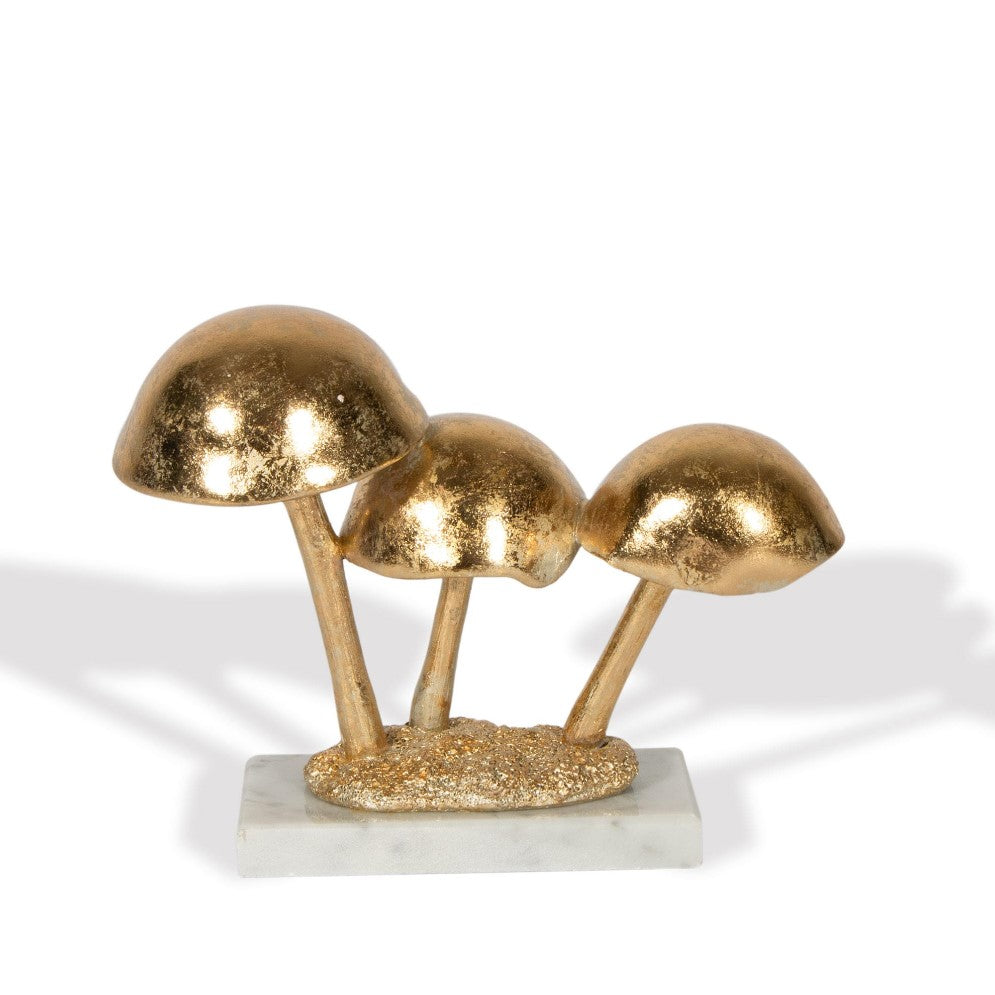 Picture of Gold Mushrooms Decor