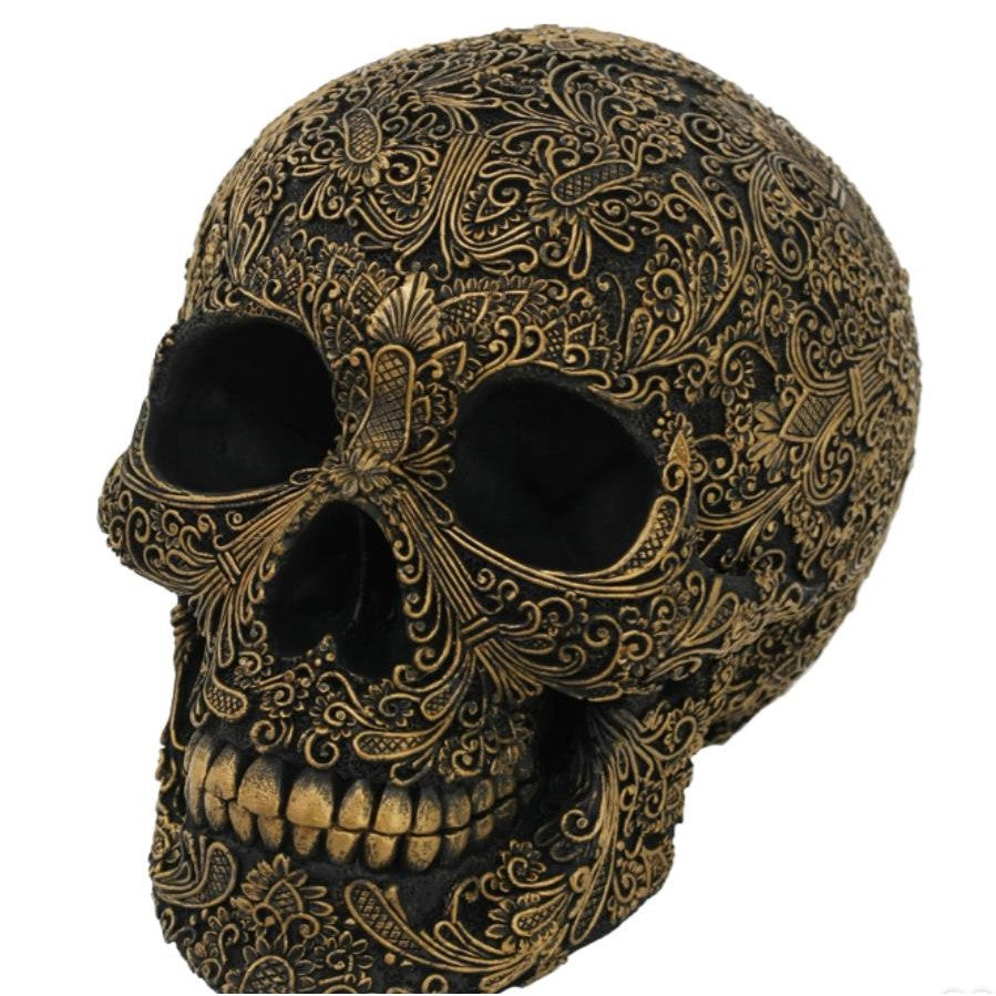Picture of Paisley Carved Skull