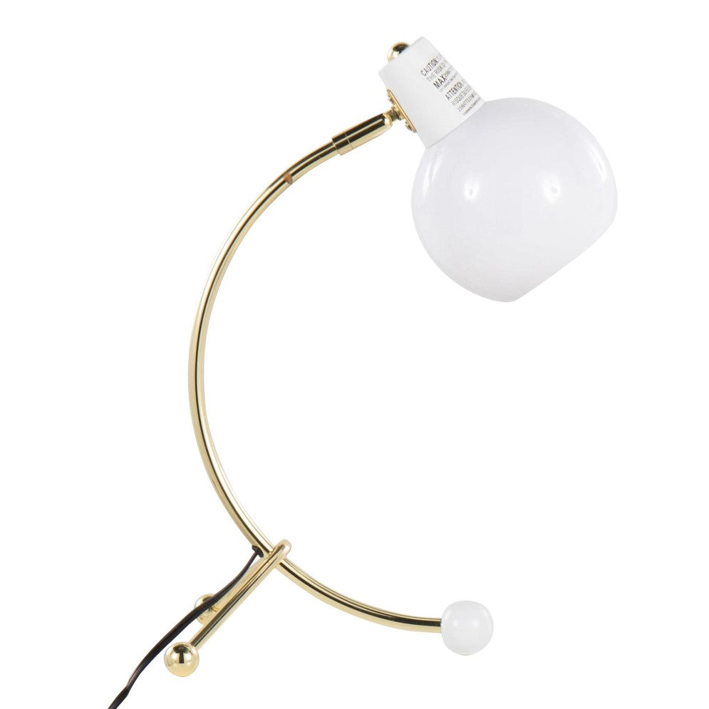 Picture of Ellipse Table Lamp Gold