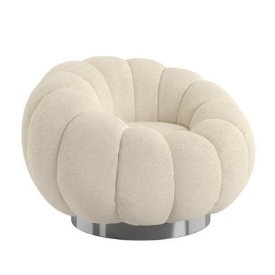 Picture of Pumpkin Swivel Chair White