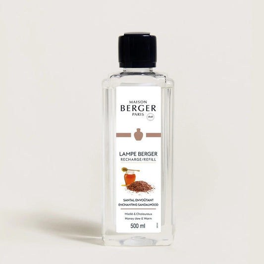 Maison Berger Paris 500ml refill, Enchanting Sandalwood scent.