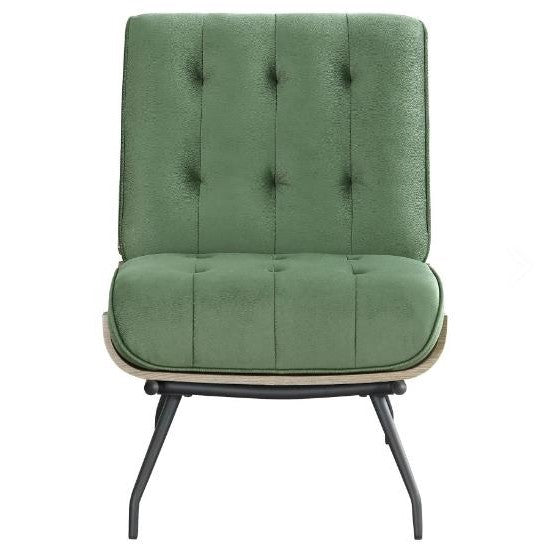 Picture of Aloma Tufted Armless Chair Green