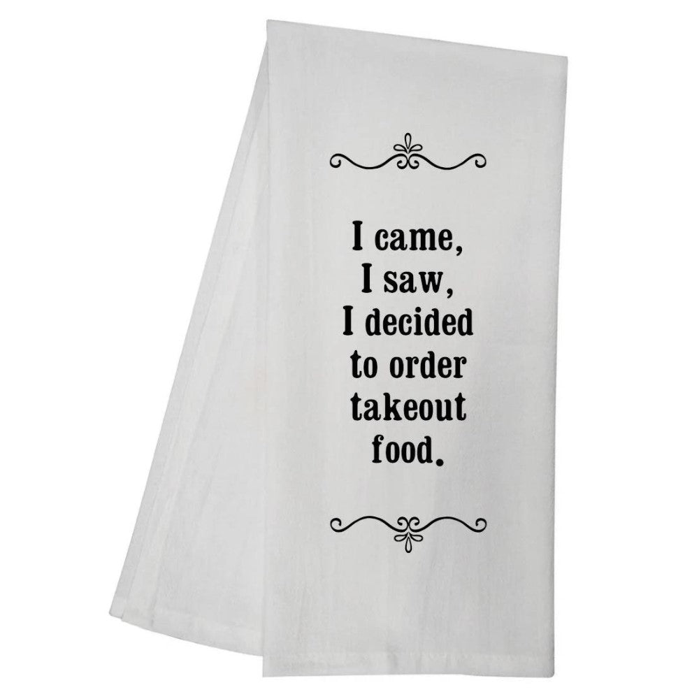Picture of Order Takeout Tea Towel
