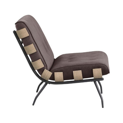 Picture of Aloma Tufted Armless Chair Brown