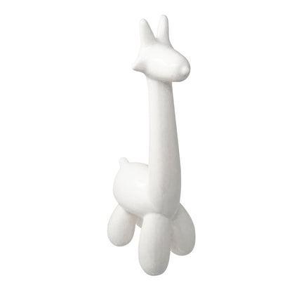 Picture of Balloon Giraffe Figure, White