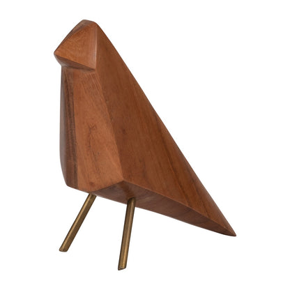 Picture of Standing Bird Wood Figure