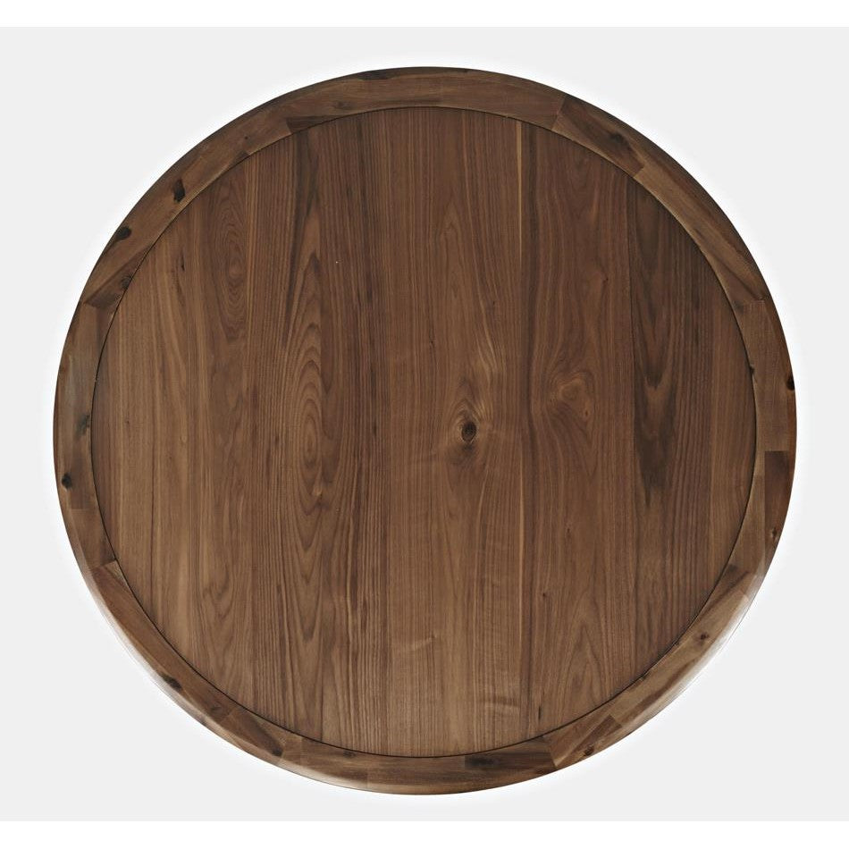 Picture of Natalie Pedestal Round Table Walnut