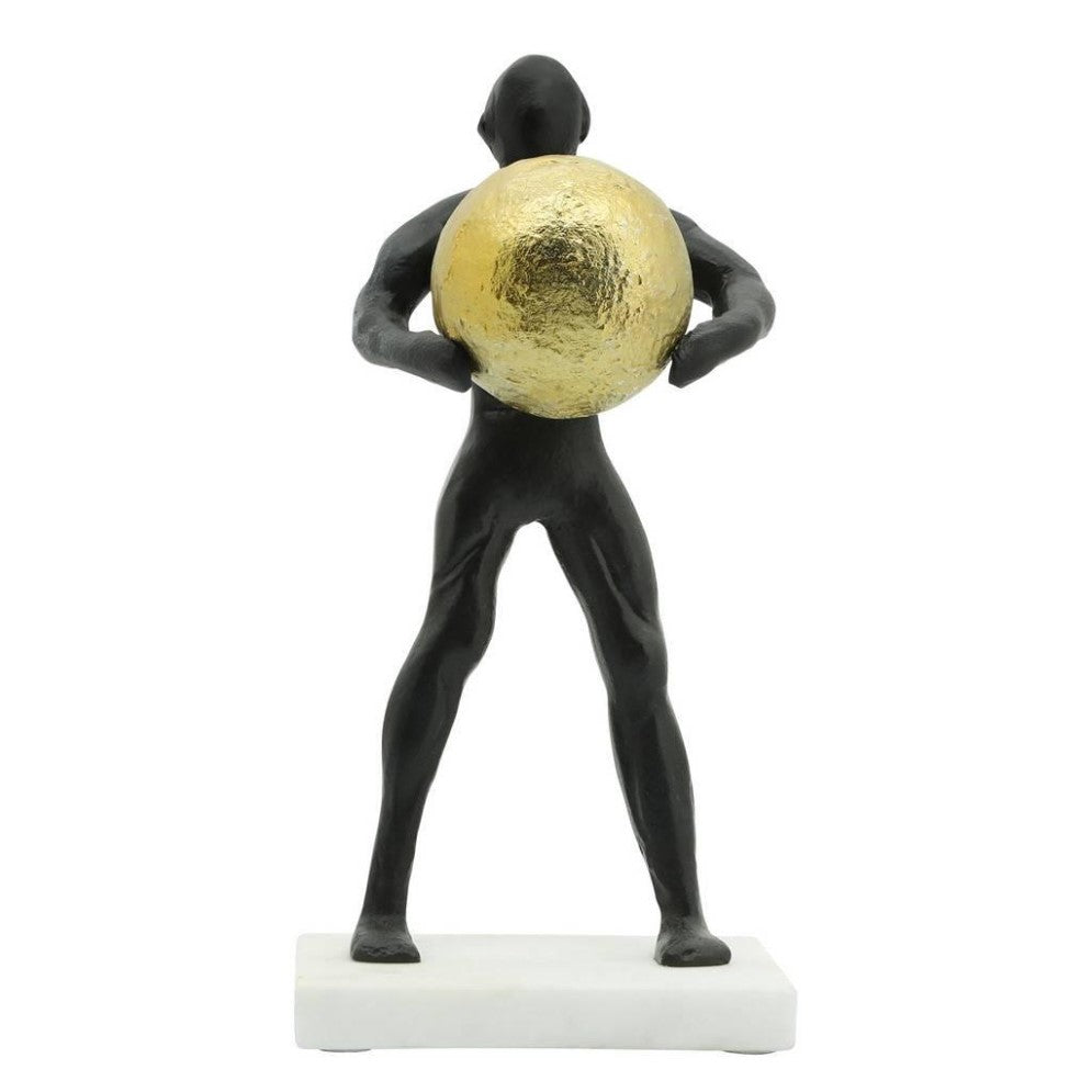 Picture of Man Carrying Ball Figure