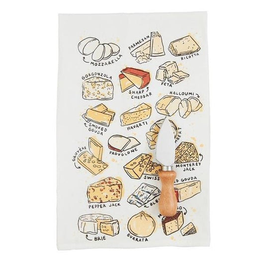 Picture of Cheese Repeat Towel and Utensil Set