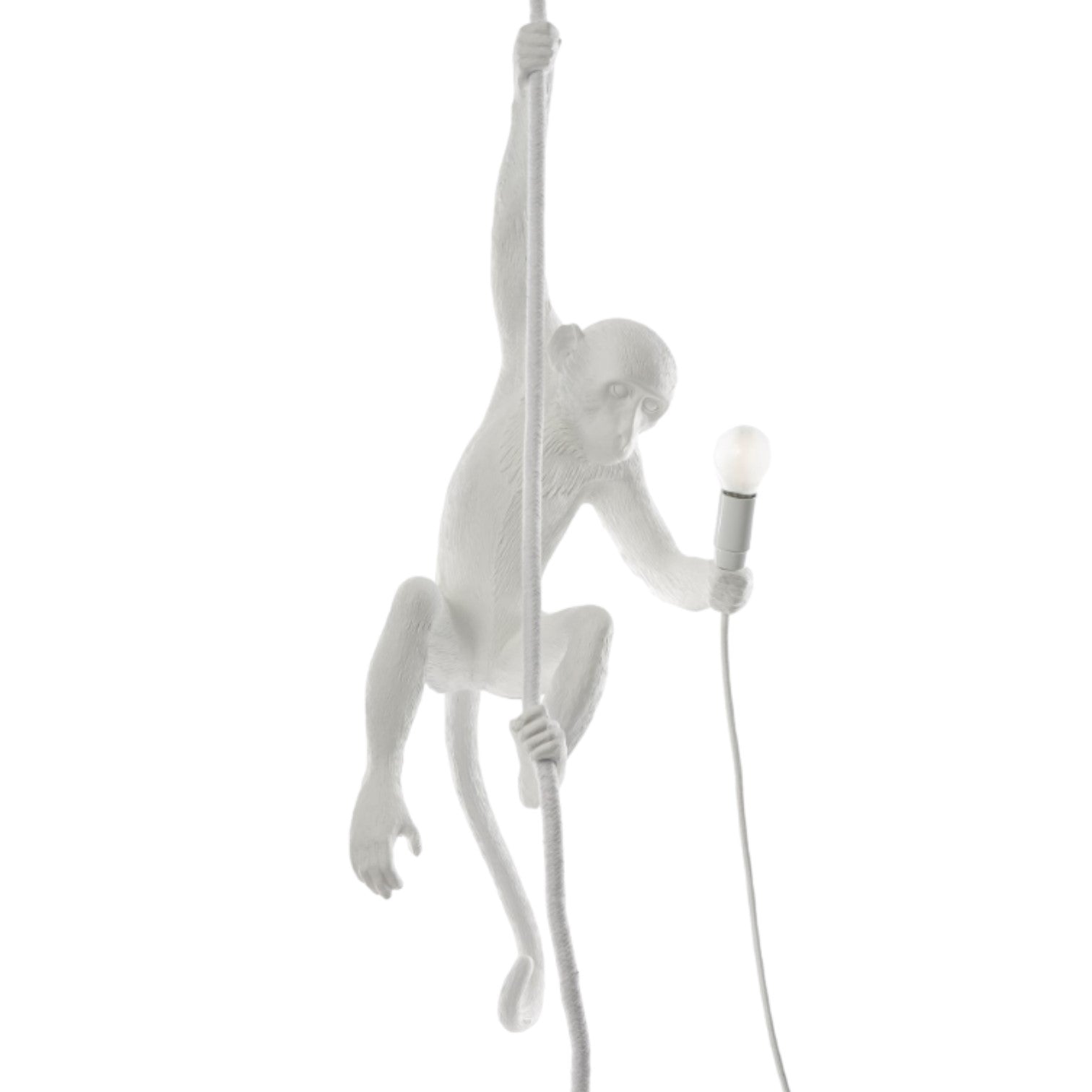 Picture of Seletti Monkey White Ceiling Lamp