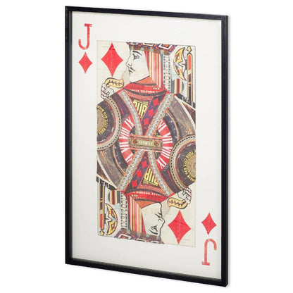 Picture of Jack of Diamonds I Collage Wall Art
