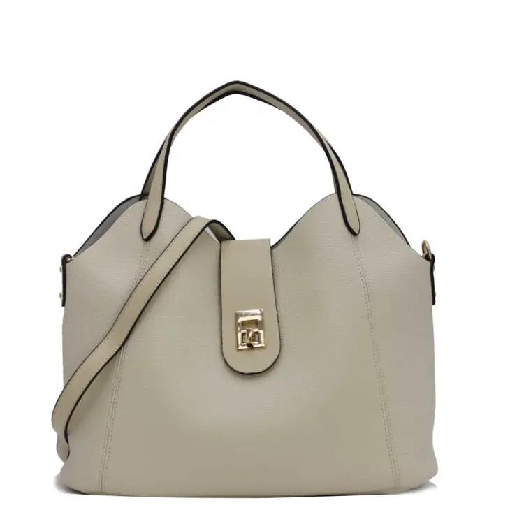 Picture of 2-Piece Soft Handbag Set Grey
