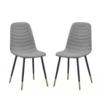 Picture of S/2 Franklin Grey Dining Chair