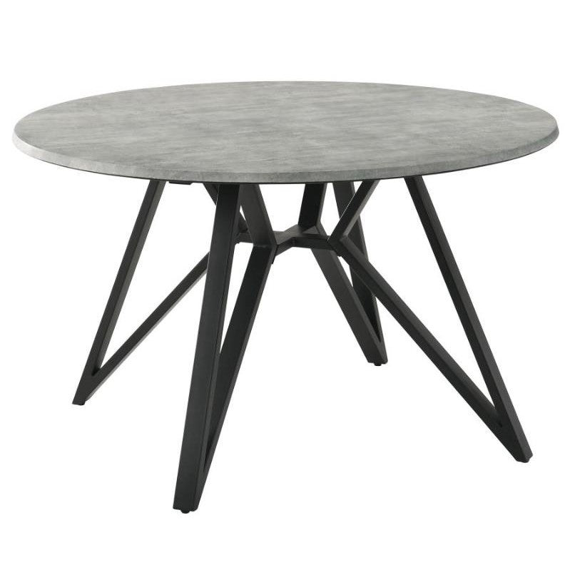 Picture of Neil 50" Dining Table Concrete Gunmetal