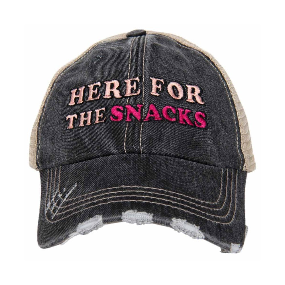 Picture of Here For The Snacks Trucker Hat