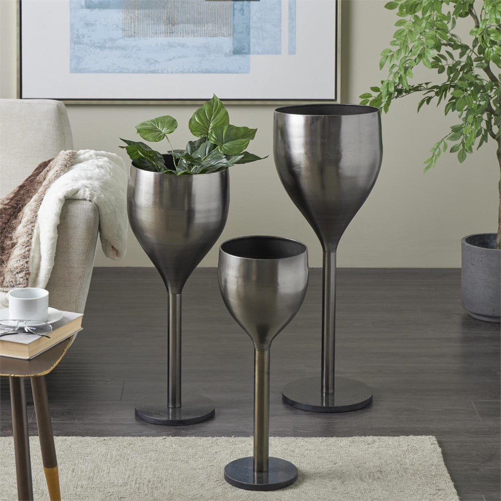 Picture of Wine Glass Planter, Small