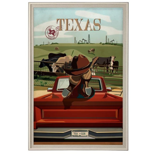 Picture of Visit Texas 42"x62"