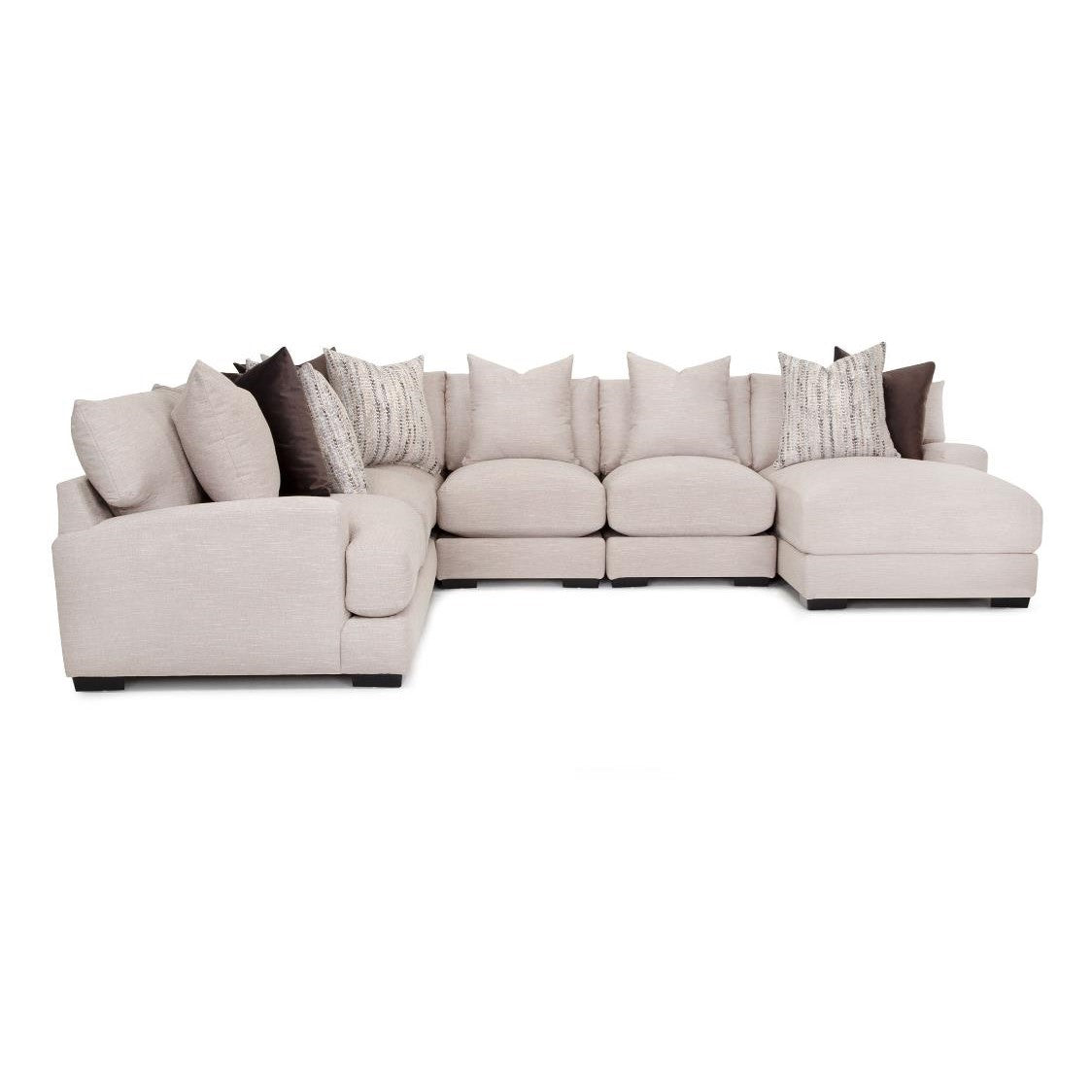 Picture of Bailey Dusk 5-piece Sectional (Right Chaise)