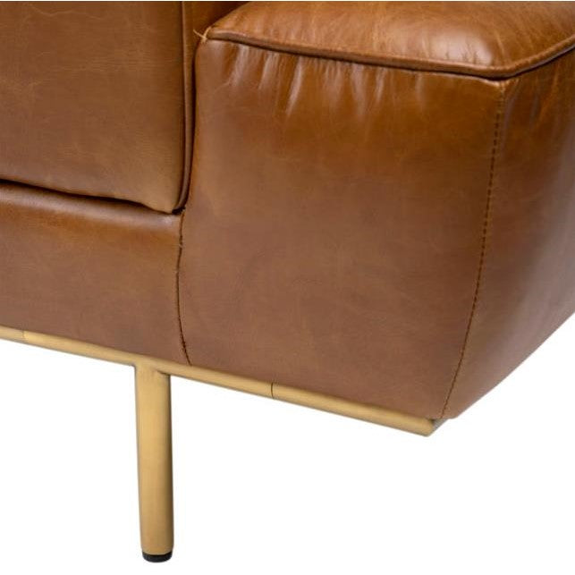 Picture of Demetrio 80" Leather Sofa