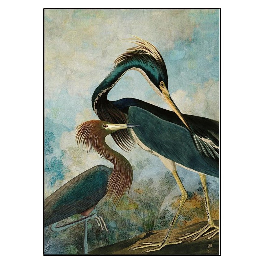 Picture of "Heron Friends" Wall Art