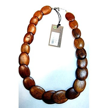 Picture of Oval Bayong Wood Necklace