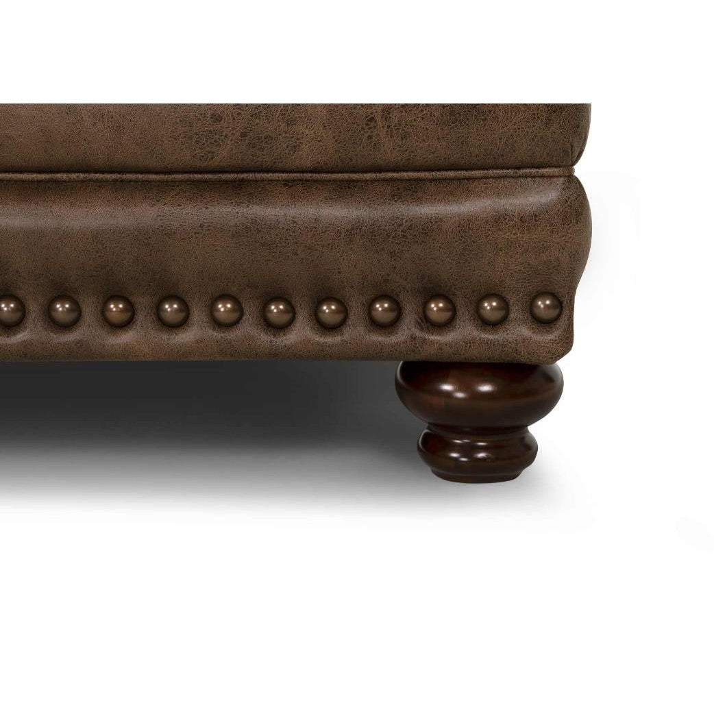 Picture of Shelby Saddle Brown Loveseat