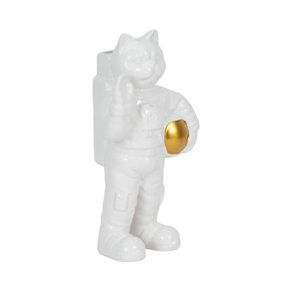 Picture of Astronaut Cat Figural Vase