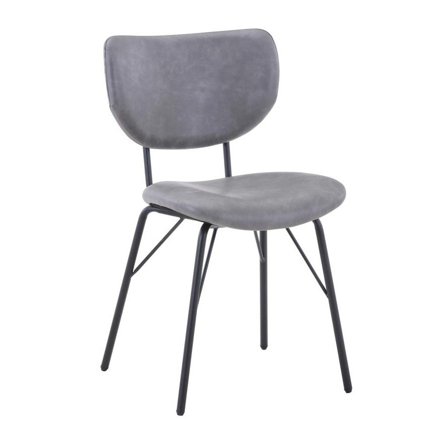 Picture of Ollie Upholstered Chair Grey