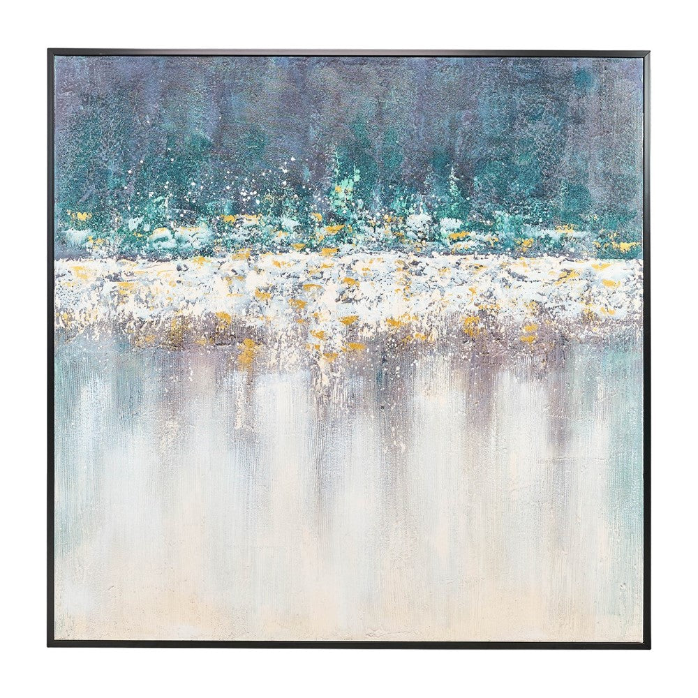 Picture of "Abstract Beach View" Canvas Wall Art