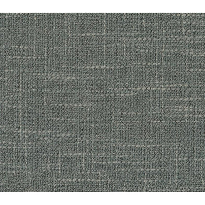Gray textured fabric with a subtle grid pattern.