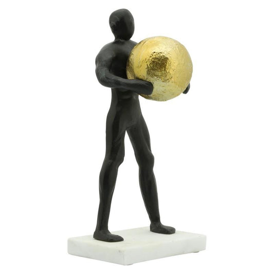 Picture of Man Carrying Ball Figure