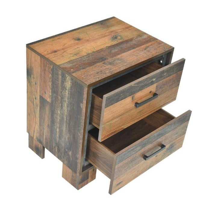 Picture of Sidney 2-drawer Nightstand Rustic Pine