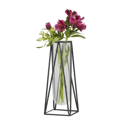 Picture of Black Tube Vase Stand, Large