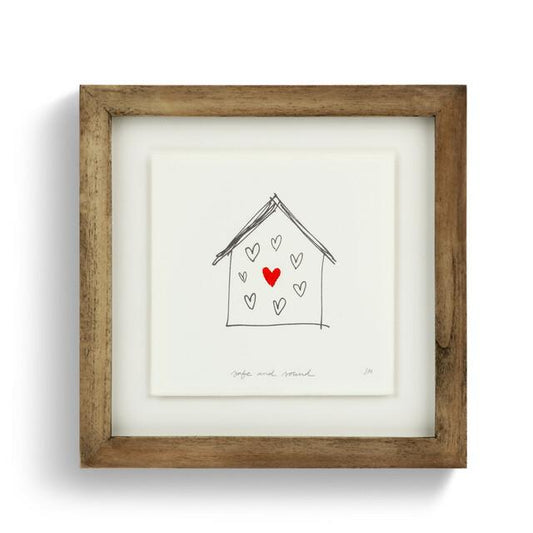 Picture of Stay Home Wall Art 9.5"