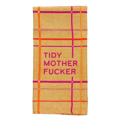 Picture of "Tidy Motherf**ker" Woven Dish Wowel