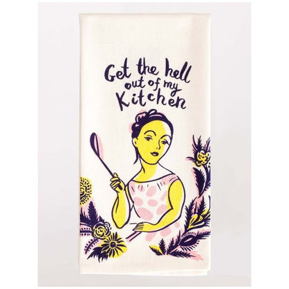 Picture of "Get the Hell Out" Dish Towel