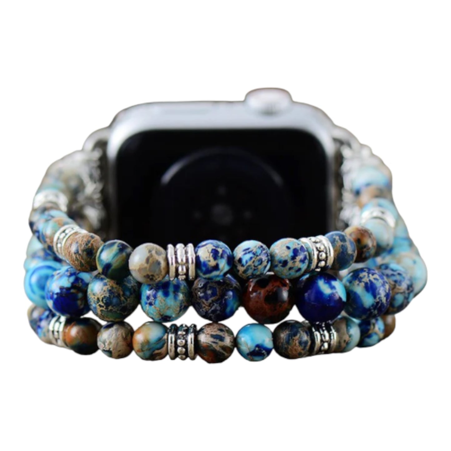 Picture of Deep Jasper Stretch Watch Wrap Large
