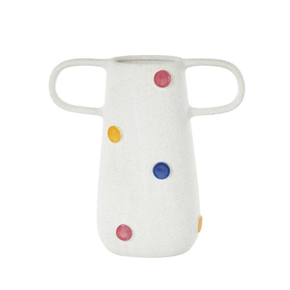 Picture of Polka Dot Vase with Handles