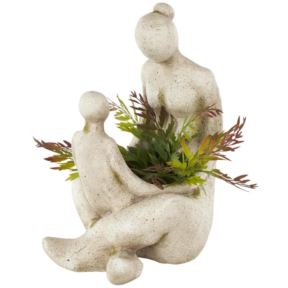 Picture of Sitting Mother and Child Planter