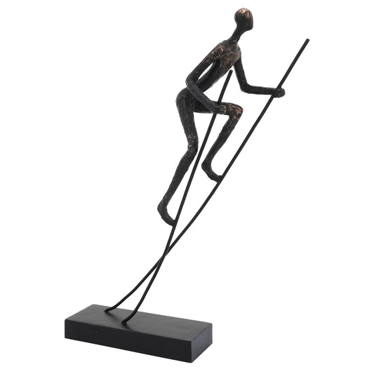 Picture of Man on Stilts Figure, Bronze