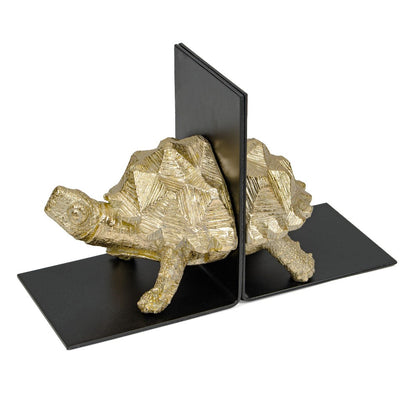 Picture of Gold Tortoise Bookends