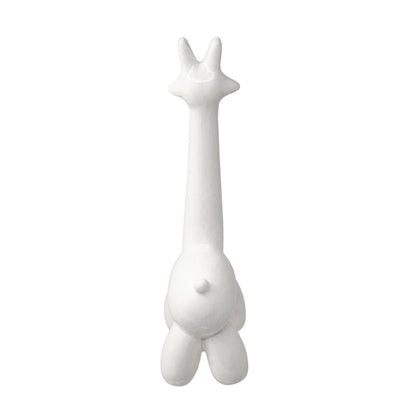 Picture of Balloon Giraffe Figure, White