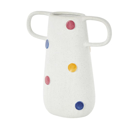 Picture of Polka Dot Vase with Handles