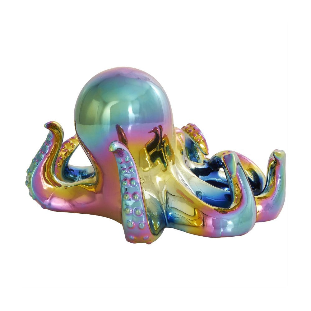 Picture of Rainbow Shimmer Octopus Sculpture, Short