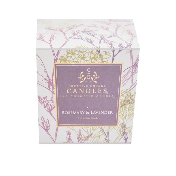 Picture of Lotion Candle - Rosemary & Lavender - Large 10oz. Candle